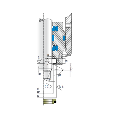 KLINGER Hydraulik Afstryger TRD pt diagram
