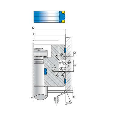 KLINGER Stempeltætninger KDAE pt Diagram