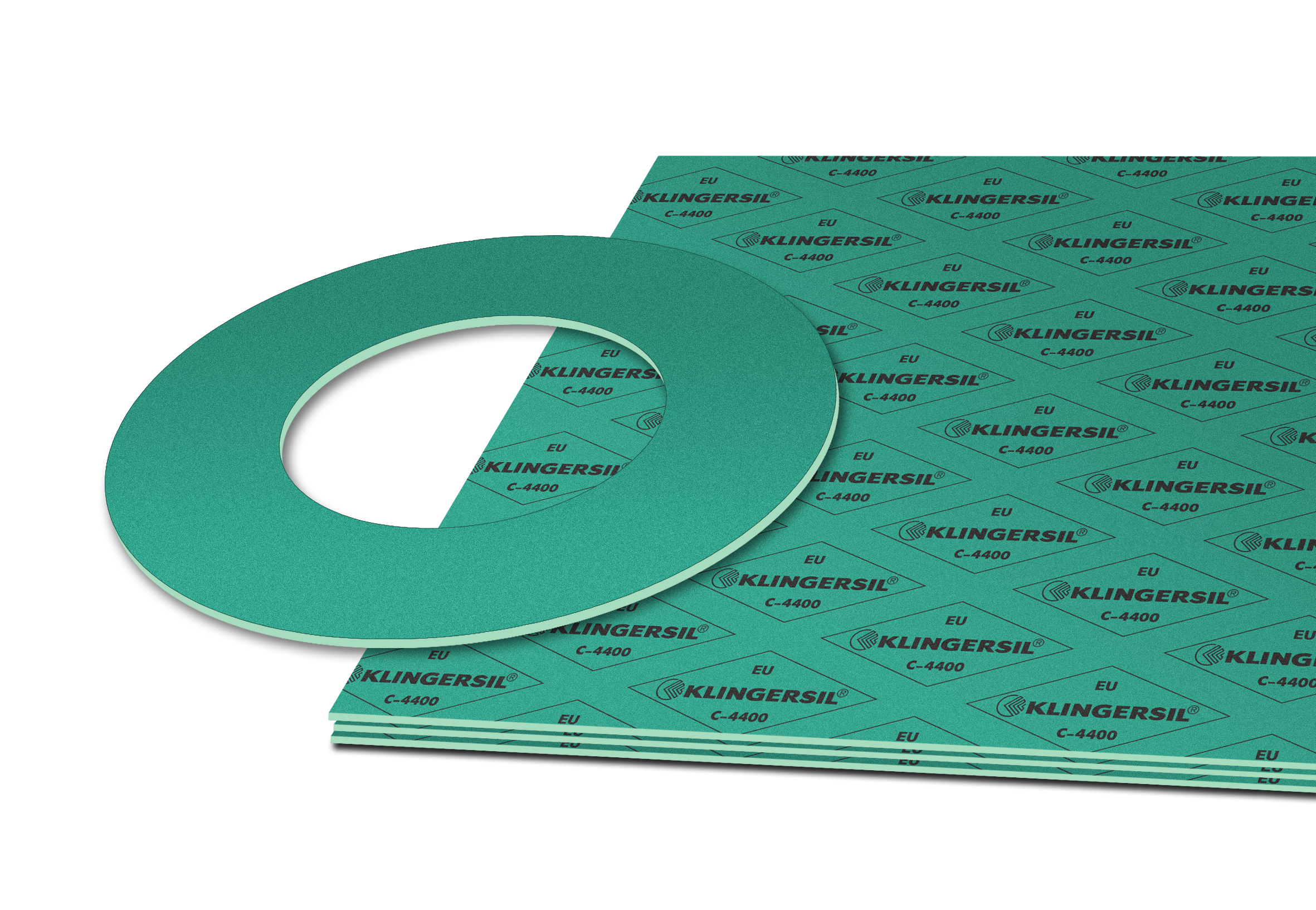 KLINGER Fiberpakninger KLINGERSIL® C-4400 ring og plade 1