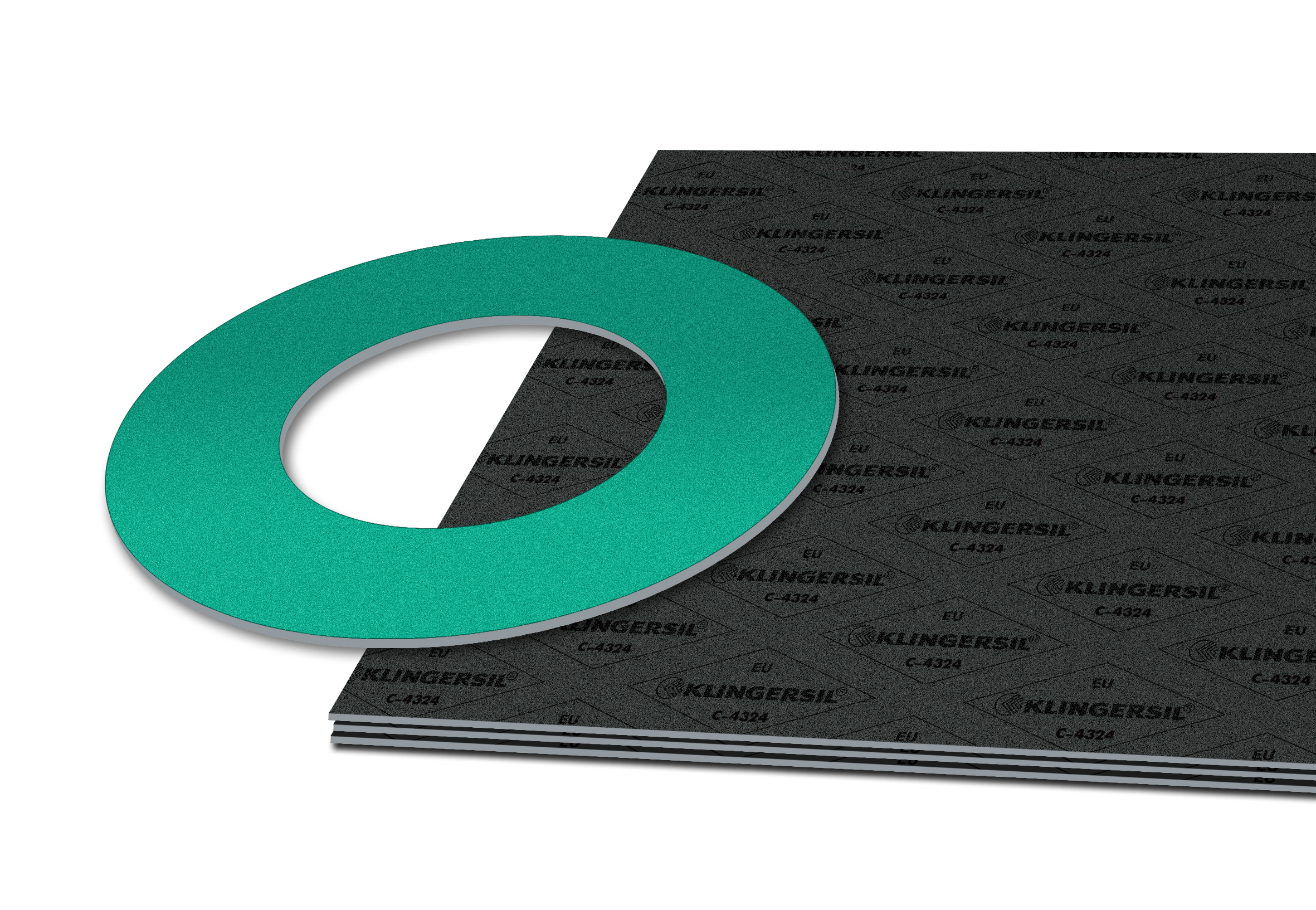 KLINGER Fiberpakninger KLINGERSIL® C-4324 ring og plade 1
