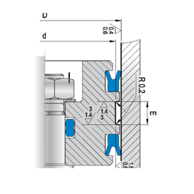 KLINGER Guide Ringe HES pt Diagram