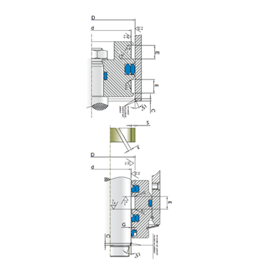 KLINGER Guide Ring NG pt Diagram