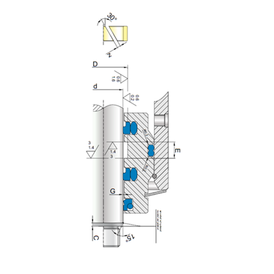 KLINGER Guide Ringe HPWI pt Diagram