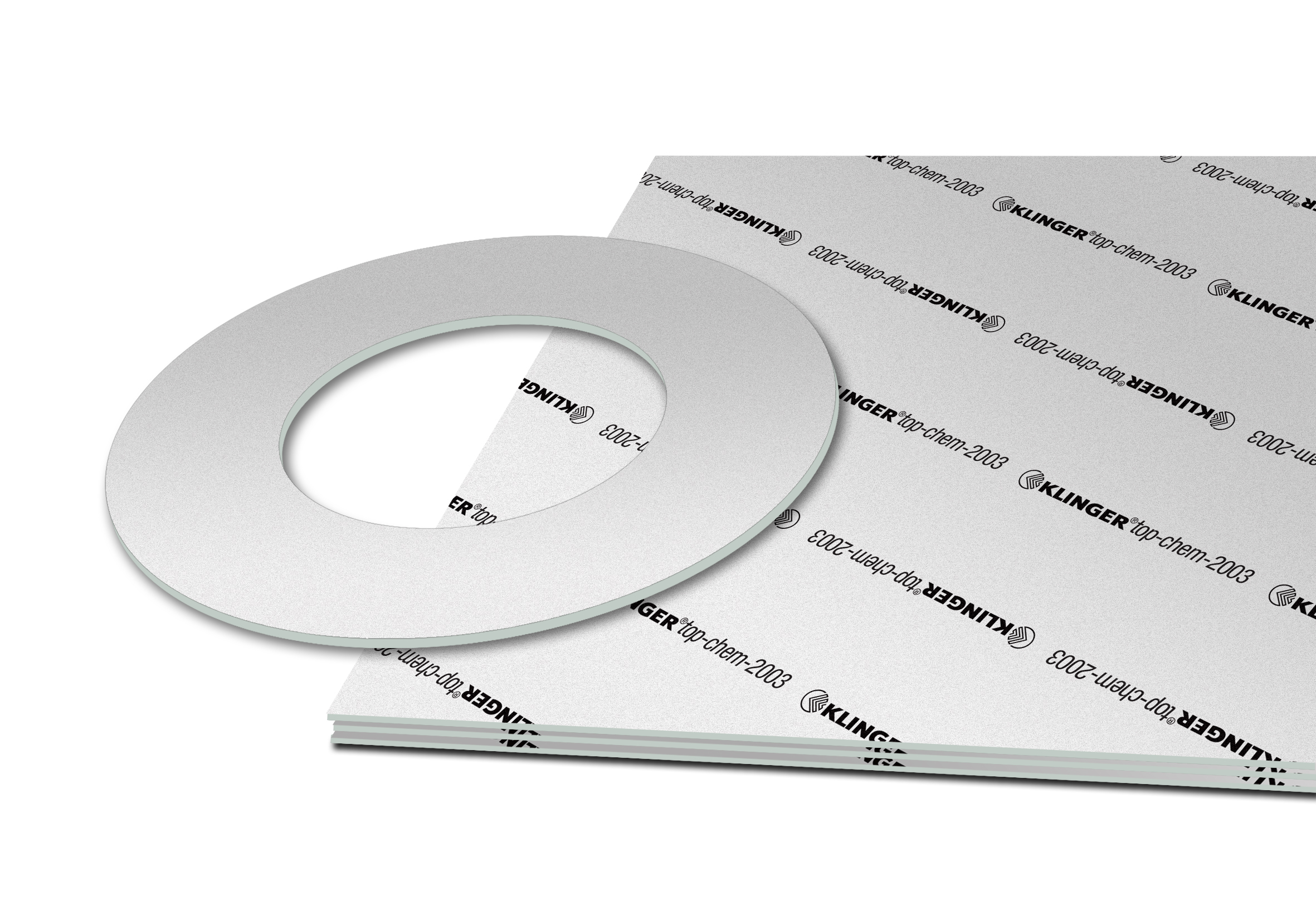KLINGER PTFE Pakninger KLINGER®top-chem2003 ring og plade 1
