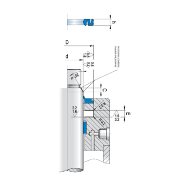 KLINGER Stempeltætning SRS pt diagram
