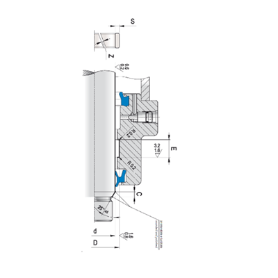 KLINGER Guide Ring ESA pt Diagram