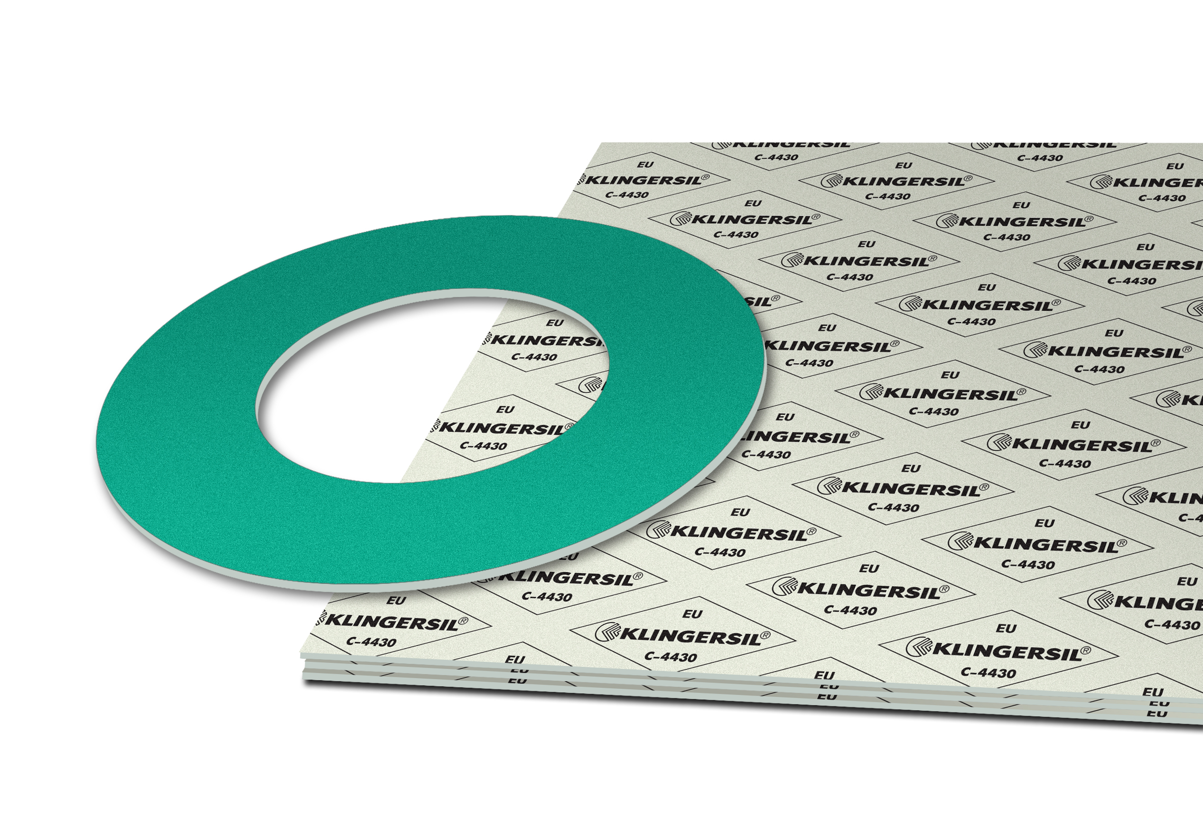 KLINGER Fiberpakninger KLINGERSIL® C-4430 ring og plade 1